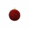 Red Foam Christmas Ball 8cm