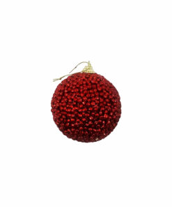 Red Foam Christmas Ball 8cm
