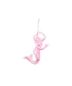 Pink Iridescent Angle Wing Ornament 42g