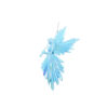 Blue Iridescent Angle Wing Ornament 68g