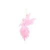 Pink Iridescent Angle Wing Ornament 68g