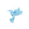 Blue Iridescent Buzzing Bird Ornament 41g