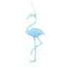 Blue Iridescent Flamingo Ornament 21g