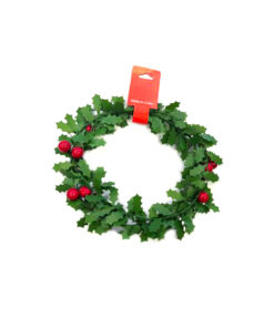 Christmas Garland With Red Berries 3m