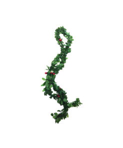 Christmas Garland With 10 Red Berries 2m