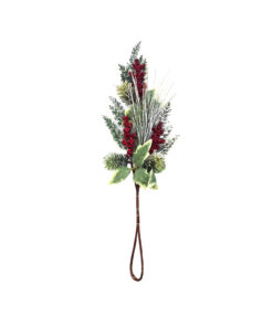 Artificial Berry Christmas Hanging Decoration 60cm