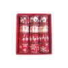 Red Christmas Ribbon Assorted 6.3cm x 2.7m