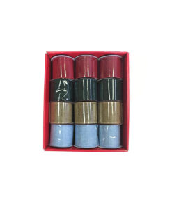 Hemp Christmas Ribbon Assorted 6.3cm x 2.7m