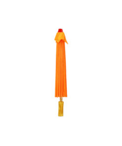 Small Orange Fabric Parasol 58cm