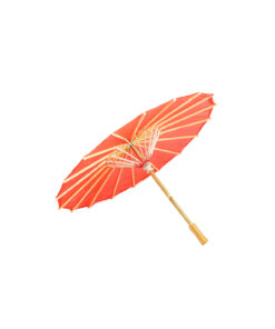 Alternative view of Small Red Fabric Parasol 58cm