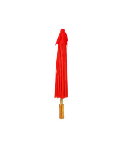 Small Red Fabric Parasol 58cm