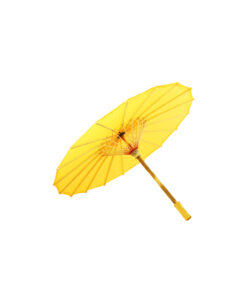 Alternative view of Small Yellow Fabric Parasol 58cm
