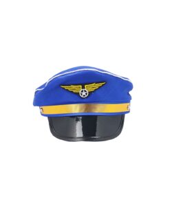 Blue Pilot Hat