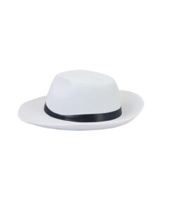 White Gangster Hat