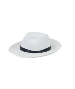 White Gangster Hat