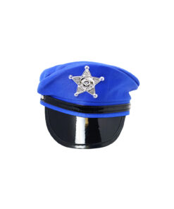 Blue American Police Hat
