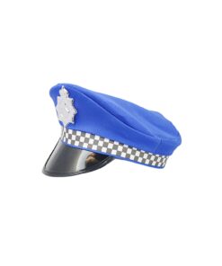Blue English Police Hat