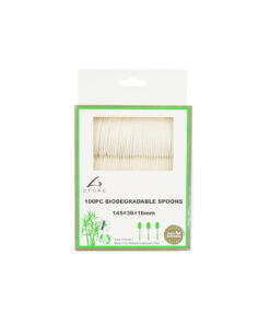 Biodegradable Spoons 14.5cm 100pcs