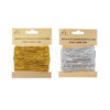 Silver & Gold Craft Elastic Line 10m x 1.0mm Assorted
