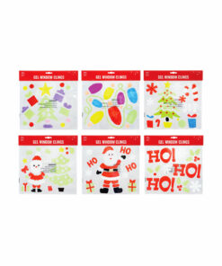 Window Gel Clings Assorted 29 x 25cm