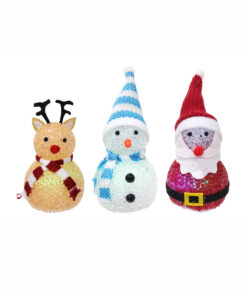 Light Up Eva Character Assorted 10cm