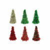 Cone Tree Tinsel Assorted 26cm
