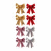 Sequin Bow Assorted 2pk