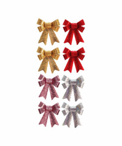 Sequin Bow Assorted 2pk