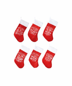 Most Likely to Print Stocking Assorted 50cm