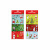 Christmas Stickers 3 Sheets Assorted