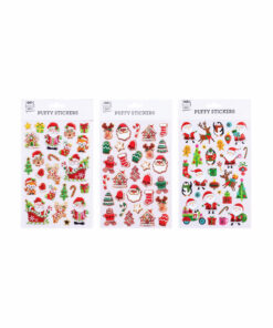 Gold Foiled Puffy Stickers Assorted