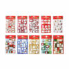 Gift Tag Stickers Set Assorted 21 x 15cm