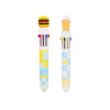 Hamburger Food Multicolor Pen 10 colors Assorted