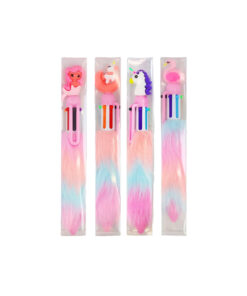 Plush Cartoon Multicolor Pen 10 colors Assorted
