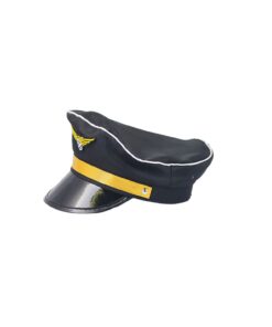 Black Pilot Hat
