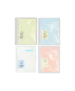 A6 White Notebook Assorted
