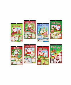 Foil / Glitter Gift Tags In Book Assorted