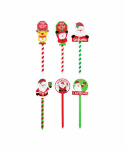 Festive Garden Stake Assorted 30cm