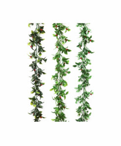 Mini Holly Garland Assorted 150cm