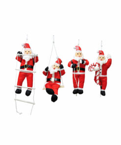 Nylon Garden Santa Assorted 60cm
