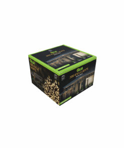 Warm White 200 Solar LED Icicles Lights