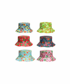 Christmas Design Print Bucket Hat Assorted
