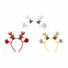 Headband With Big Ears Holly Bells Assorted