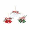 Twin Bells Hanger Gingham Bow Assorted
