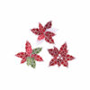 Christmas Poinsettia Clip Assorted