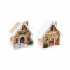 Gingerbread Snowy House Assorted 3 x 11 x 15.5cm
