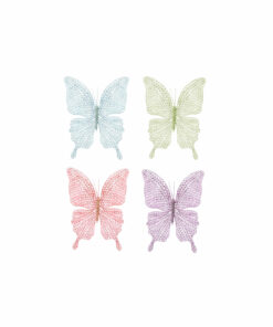 Pastel Delicate Butterfly Clip Assorted 19 x 21cm