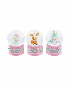 Pastel Santa Waterball Assorted 65mm