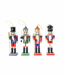 Hanging Nutcracker Assorted 12.5cm