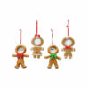 Hanging Gingerbread Photo Decor Assorted 13cm